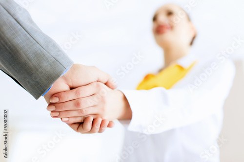 Photo: Business handshake Business handshake
