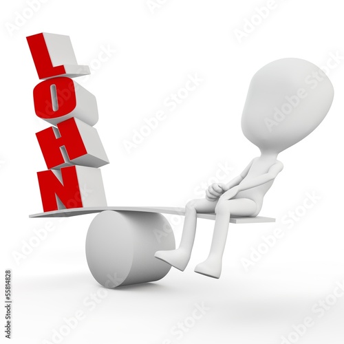 Illustration: lohn balance - tomi lohn balance - tomi