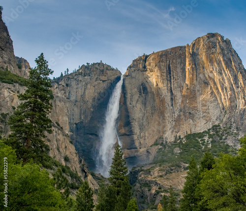 Photo: Yosemite waterfall, California, USA Yosemite waterfall, California, USA