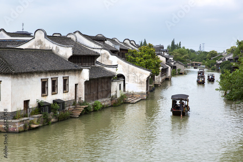 Photo: Ancient water town of Wuzhen, China Ancient water town of Wuzhen, China