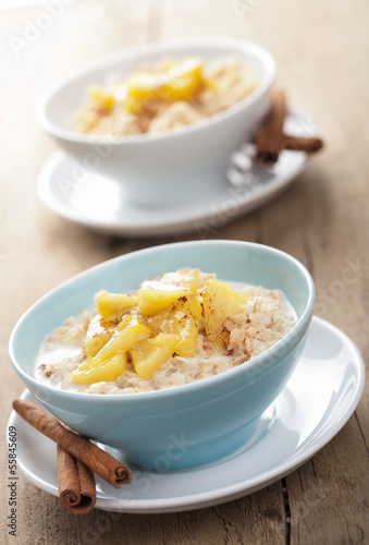 Photo: cereal with caramelized apple cereal with caramelized apple