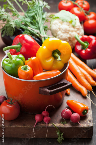 Photo: various fresh vegetable various fresh vegetable