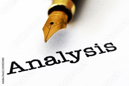 Photo: Analysis and fountain pen Analysis and fountain pen