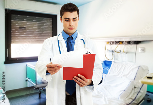 Photo: Doctor at work Doctor at work