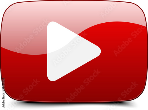 Vector: Play button Play button