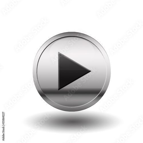 Illustration: play button play button
