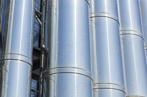 Photo: Industrial Cooling System. Industrial Cooling System.