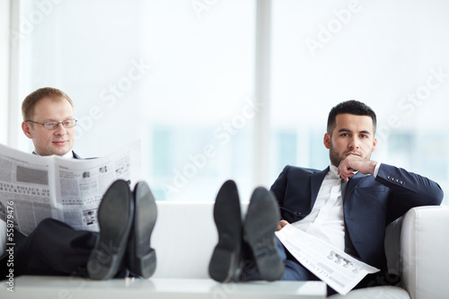 Photo: Business morning Business morning