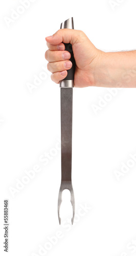 Photo: Fork in a hand Fork in a hand