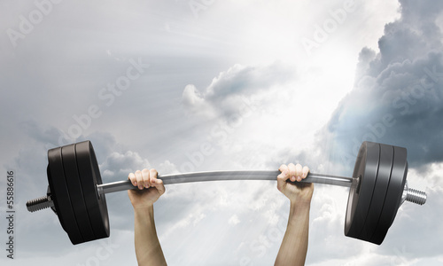 Photo: Human strength Human strength