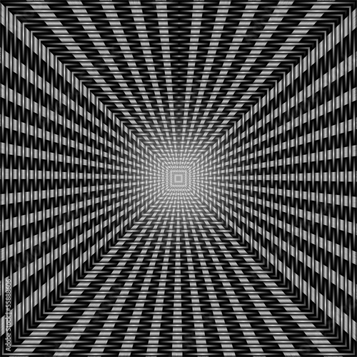 Illustration: gioco di luce concentrico gioco di luce concentrico