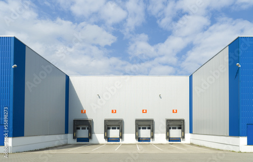 Photo: industrial warehouse industrial warehouse