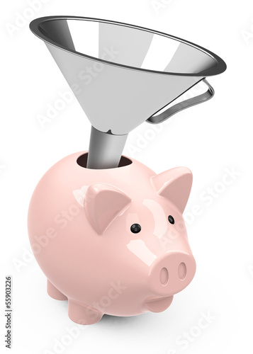 Illustration: Das Sparschwein Das Sparschwein
