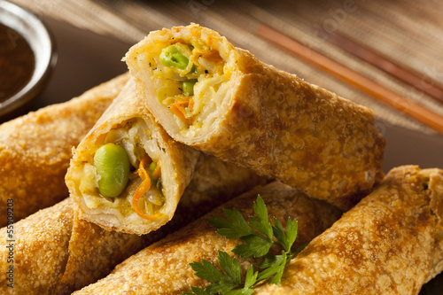 Photo: Homemade Chinese Vegetable EggRolls Homemade Chinese Vegetable EggRolls