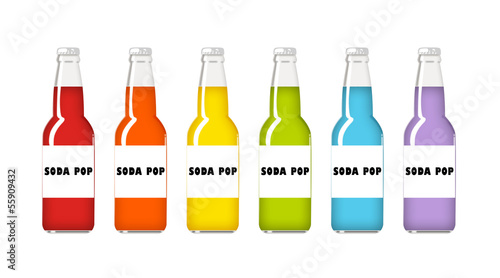 Illustration: Soda Pop Rainbow Soda Pop Rainbow