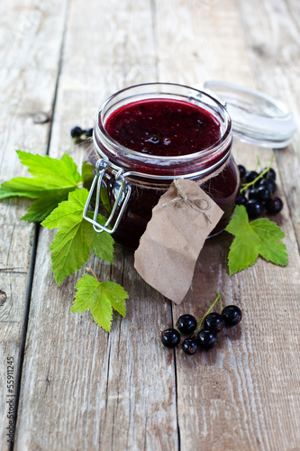 Photo: Black currant jam Black currant jam