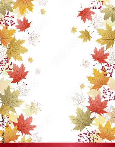 Vector: 紅葉 もみじ 和柄 背景 Maple leaves corner background 紅葉 もみじ 和柄 背景 Maple leaves corner background