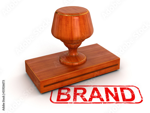 Illustration: Rubber Stamp Brand (clipping path included) Rubber Stamp Brand (clipping path included)