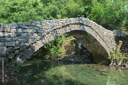 Old Bridge On The Orahovo River, Montenegro