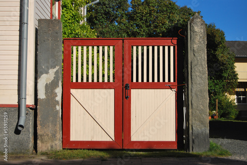 Photo: Wooden Gate Wooden Gate