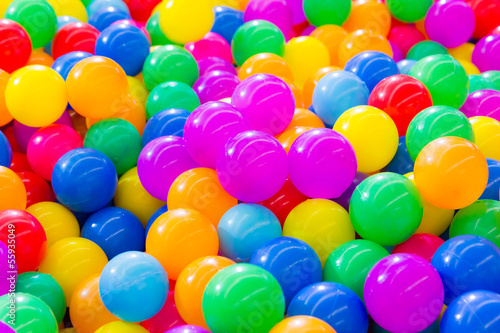 Photo: colorful ball for background colorful ball for background
