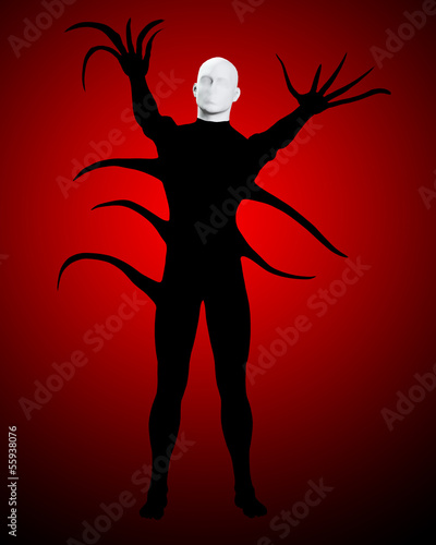 Illustration: Slender Man Slender Man
