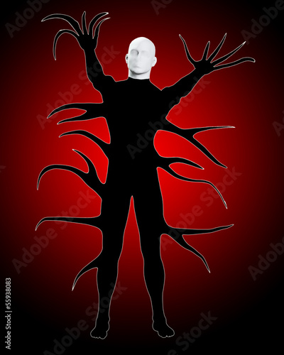Illustration: Slender Man Slender Man