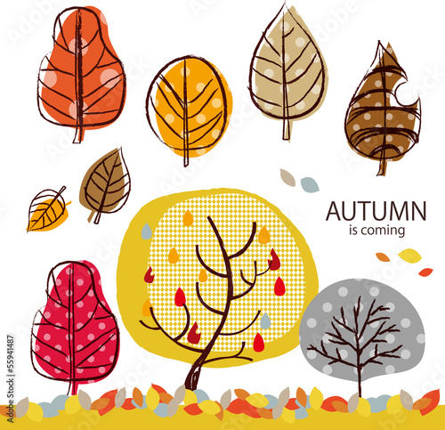 Vector: 紅葉イラスト 紅葉イラスト