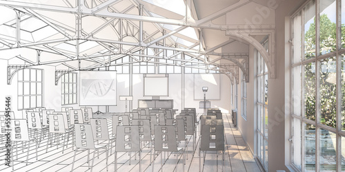 Illustration: Auditorium (construction) Auditorium (construction)