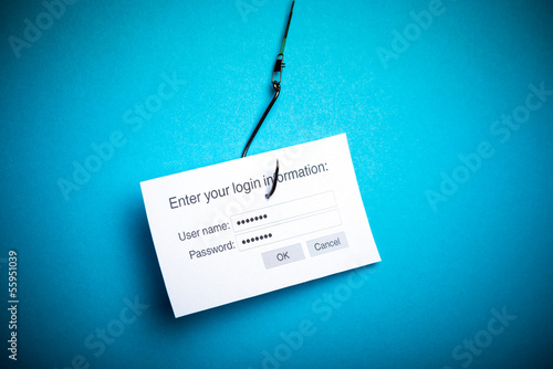 Photo: Malware phishing data concept Malware phishing data concept