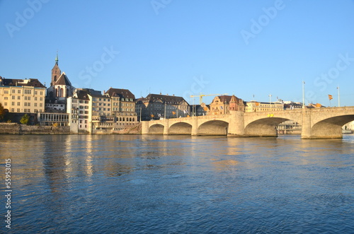 Photo: Mittlere Brücke, Basel, Switzerland Mittlere Brücke, Basel, Switzerland