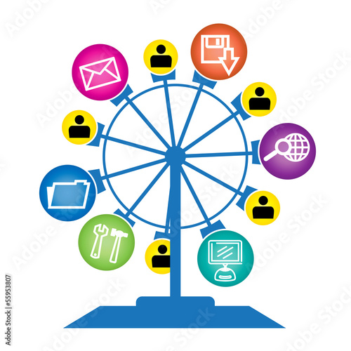 Vector: Dynamic business Dynamic business