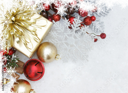 Illustration: Christmas background Christmas background
