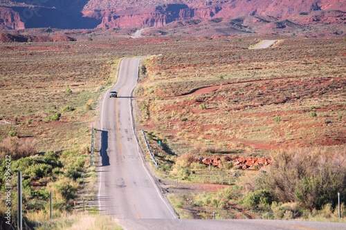 Photo: Road in Castle Valley, Utah, USA Road in Castle Valley, Utah, USA