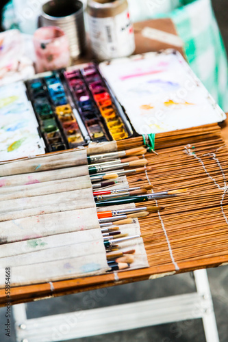 Photo: Street artist tools Street artist tools