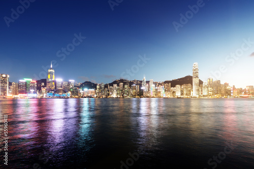Photo: skyline of Hong kong skyline of Hong kong