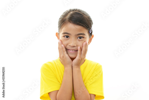 Photo: 笑顔の女の子 笑顔の女の子
