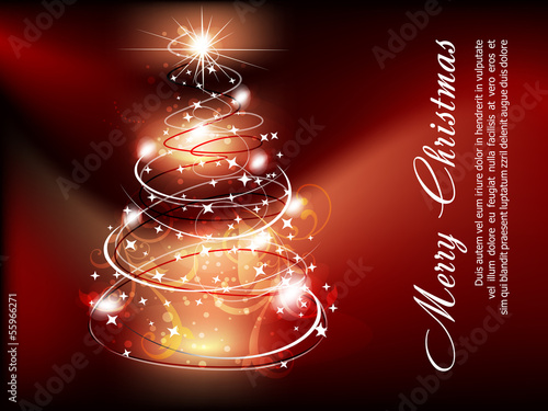Vector: Christmas Tree background Christmas Tree background