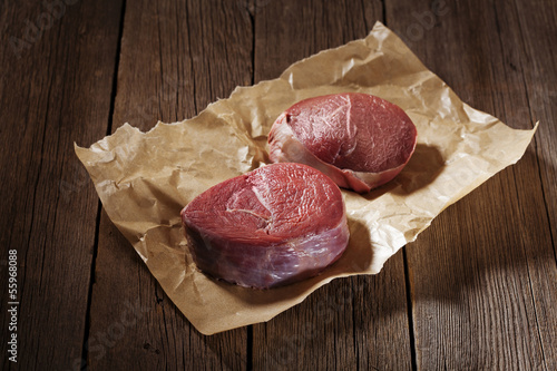 Photo: Raw meat Raw meat