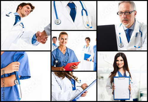 Photo: Medical themed composition Medical themed composition