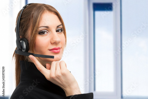 Photo: Customer representative Customer representative