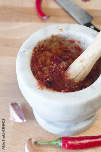 Photo: Pesto red hot chilly peppers Pesto red hot chilly peppers