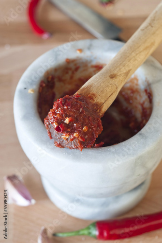 Photo: Pesto hot chilli peppers Pesto hot chilli peppers