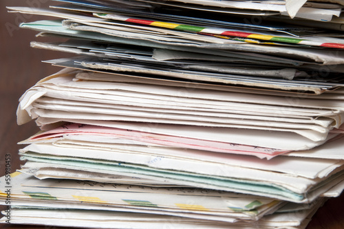 Photo: Old Mail : Letters and Enveloppe Old Mail : Letters and Enveloppe