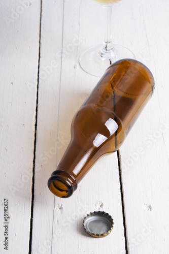 Photo: beer isolated beer isolated