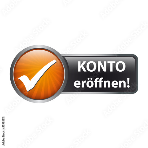 Vector: Konto eröffnen - Button Konto eröffnen - Button
