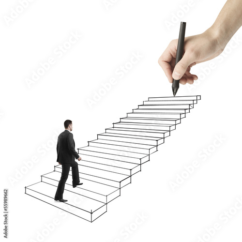 Photo: drawing ladder drawing ladder