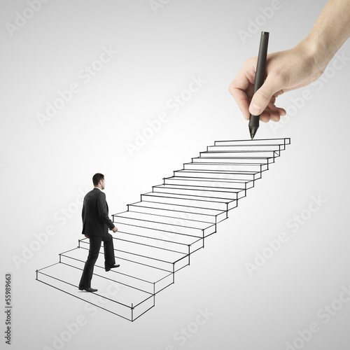 Photo: drawing ladder drawing ladder