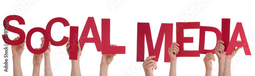 Photo: Hands Building Social Media Hands Building Social Media