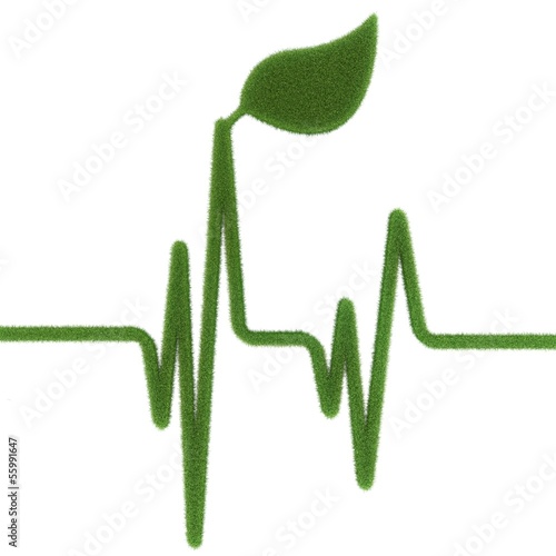 Illustration: grüner Kurs grüner Kurs
